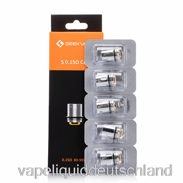 Geek Vape S Ersatzspulen 0,15 Ohm S Mesh Spulen Vape Liquid